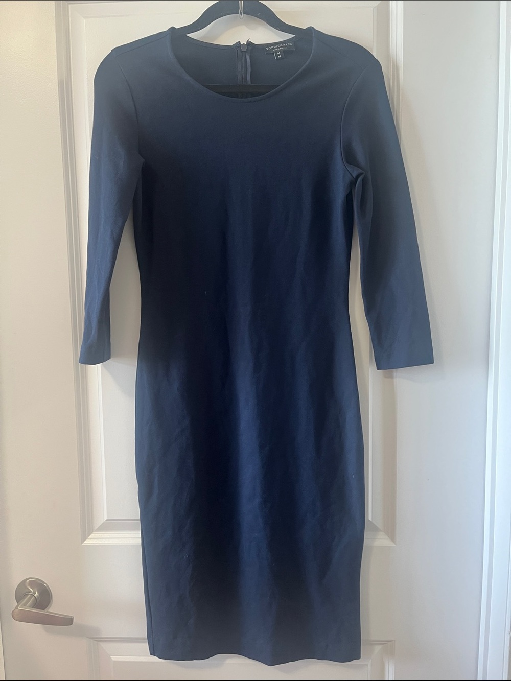 Sophie Grace The Ashley Dress Navy Blue